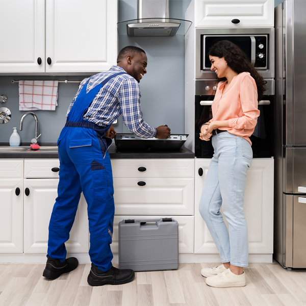 can you provide an estimate for cooktop repair before beginning any work in Anita Iowa